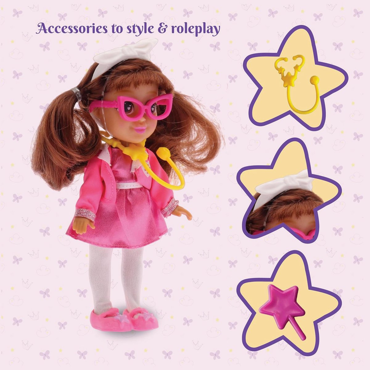 Li'L Diva Doctor Cassie Doll - 6 Inch