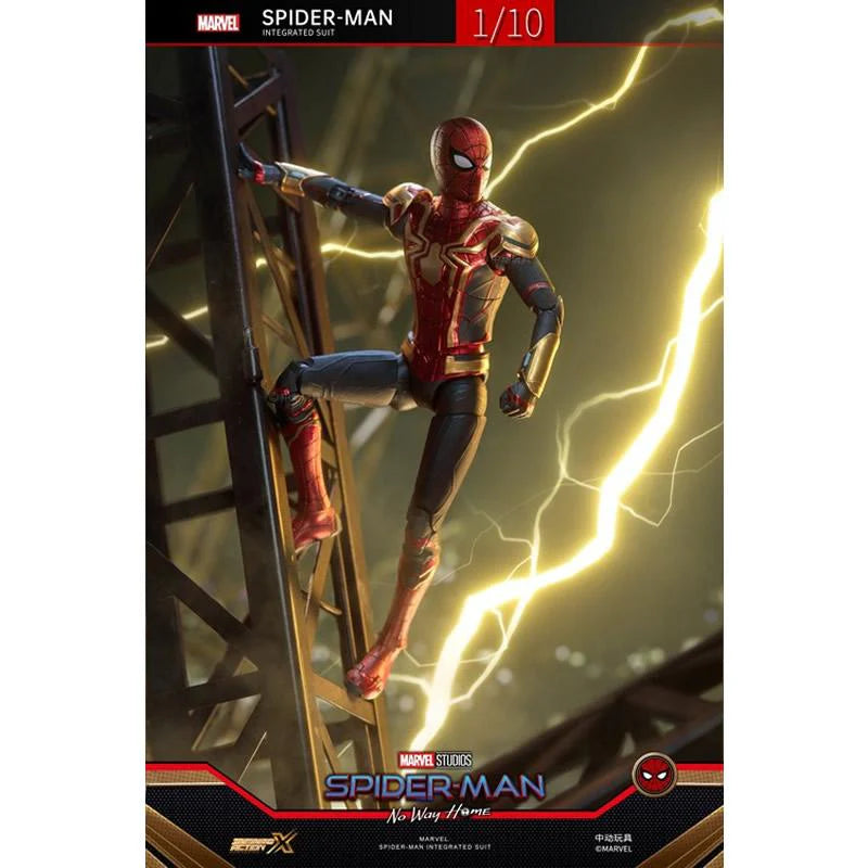 Spider-Man: No Way Home: Integrated Suit Spider-Man 1:10 Scale Action Figure