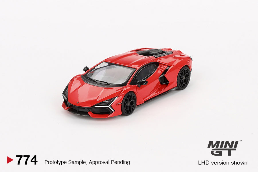 MINI GT Lamborghini Revuelto Arancio Dac Lucido