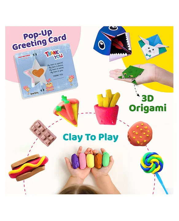 Smartivity 20 in 1 Art N Craft Kit for Boys & Girls - Multicolor