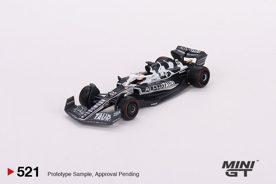 MINI GT AlphaTauri AT03 #22 Yuki Tsunoda 2022 F1