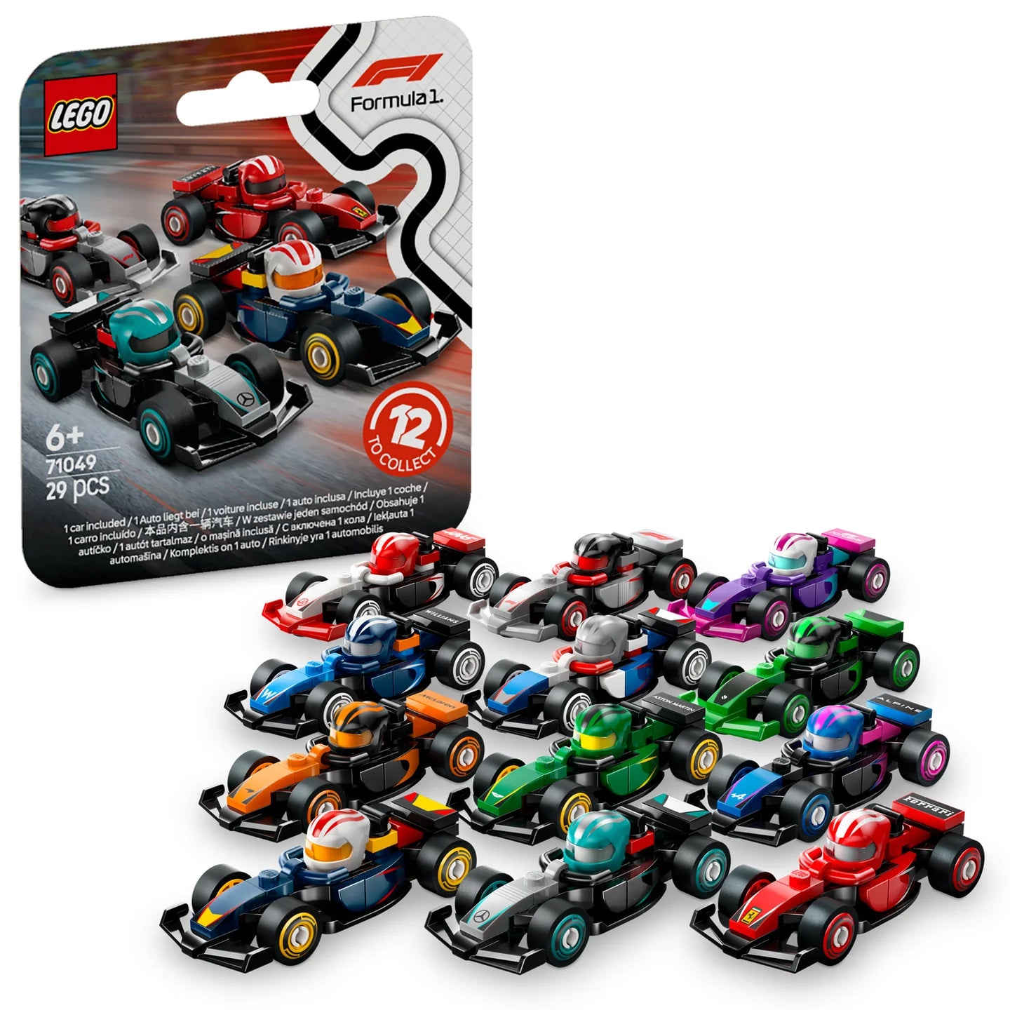 LEGO F1® Collectible Race Cars