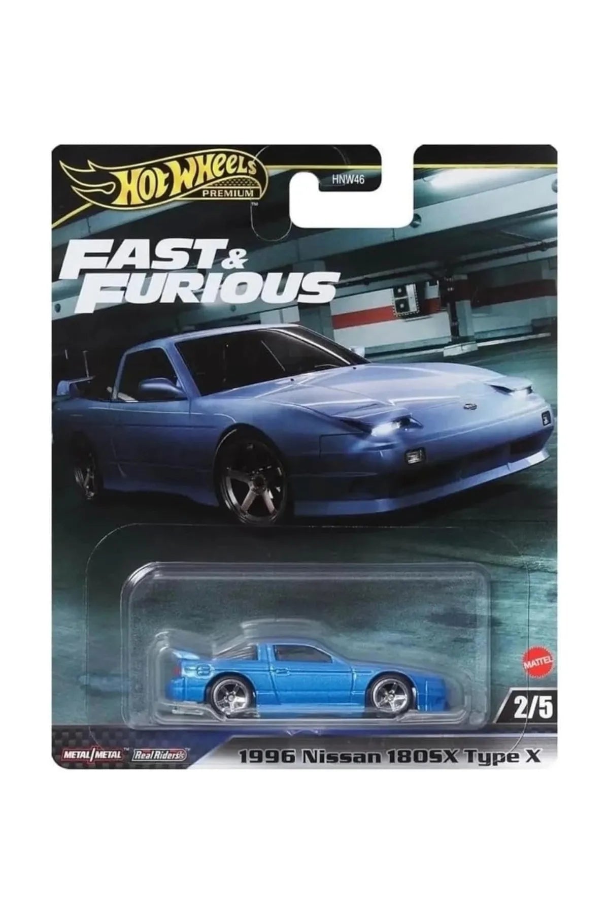 Premium Hot Wheels 1996 Nissan 180SX Type X