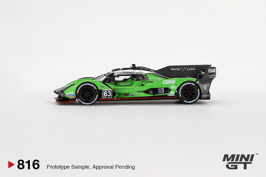 MINI GT Lamborghini SC63 #63 Iron Lynx 2024 IMSA Sebring 12 Hrs