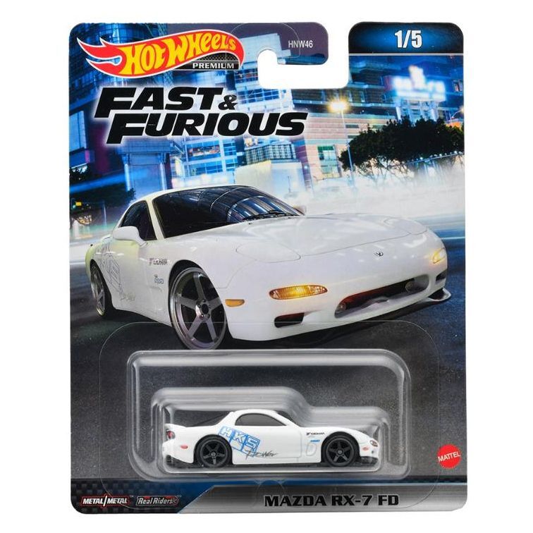 Premium Hot Wheels Fast & Furious 2024 Pop Culture Mazda Rx-7 Fd