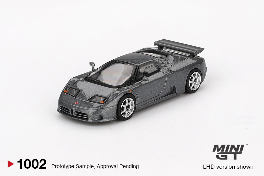 MINI GT Bugatti EB110 Super Sport Grigio Scuro