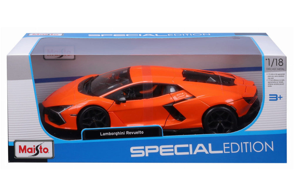 023 Lamborghini Revuelto Hardtop, Orange - Maisto 31463OR - 1/18 Scale Diecast Model Toy Car