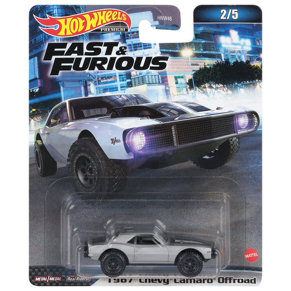Premium Hot Wheels Fast & Furious 1967 Chevy Camaro Offroad