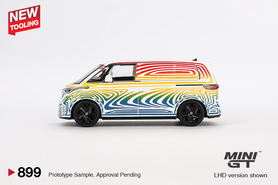 MINI GT Volkswagen ID. Buzz Prototype "Rainbow"