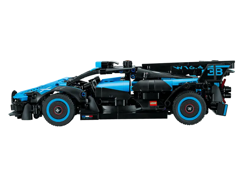 LEGO Technic Bugatti Bolide Agile Blue 42162 Building Toy Set for Kids Aged 9+