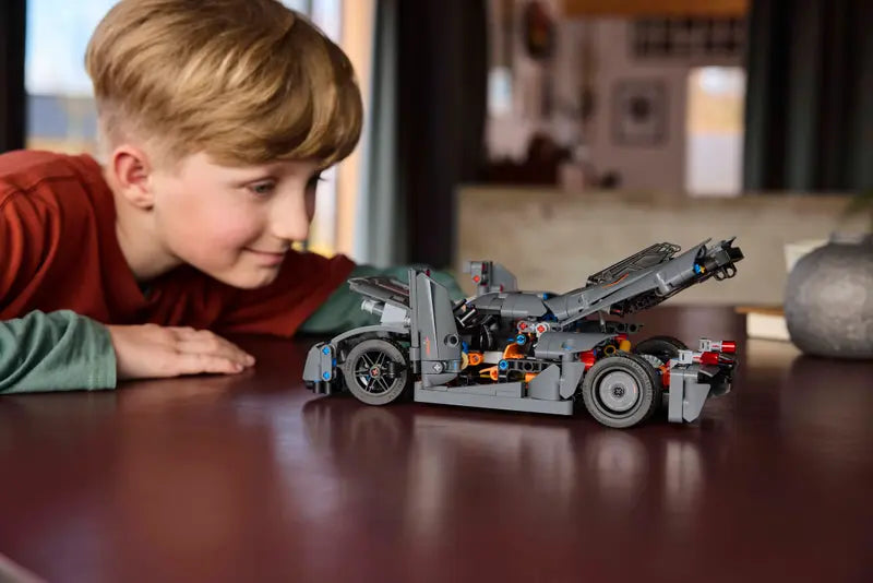 LEGO Technic Koenigsegg Jesko Absolut Grey Hypercar, Sports Car Building Toy Set for Boys and Girls, Vehicle Racing Car for Kids, Buildable Model Kit, Sports Car Toy