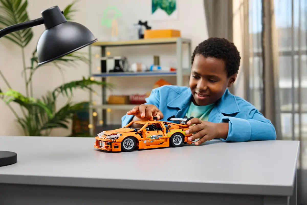 LEGO Technic Fast and Furious Toyota Supra MK4 Toy Car Model Kit 42204 Building Blocks Toys for 9+ Gift for Boys and Girls
