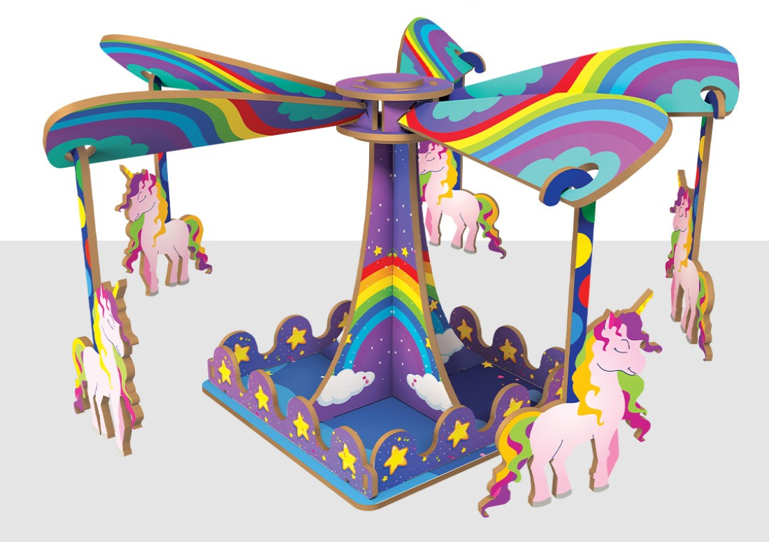 MGC RATNA'S Unicorn Carousel Color Assemble