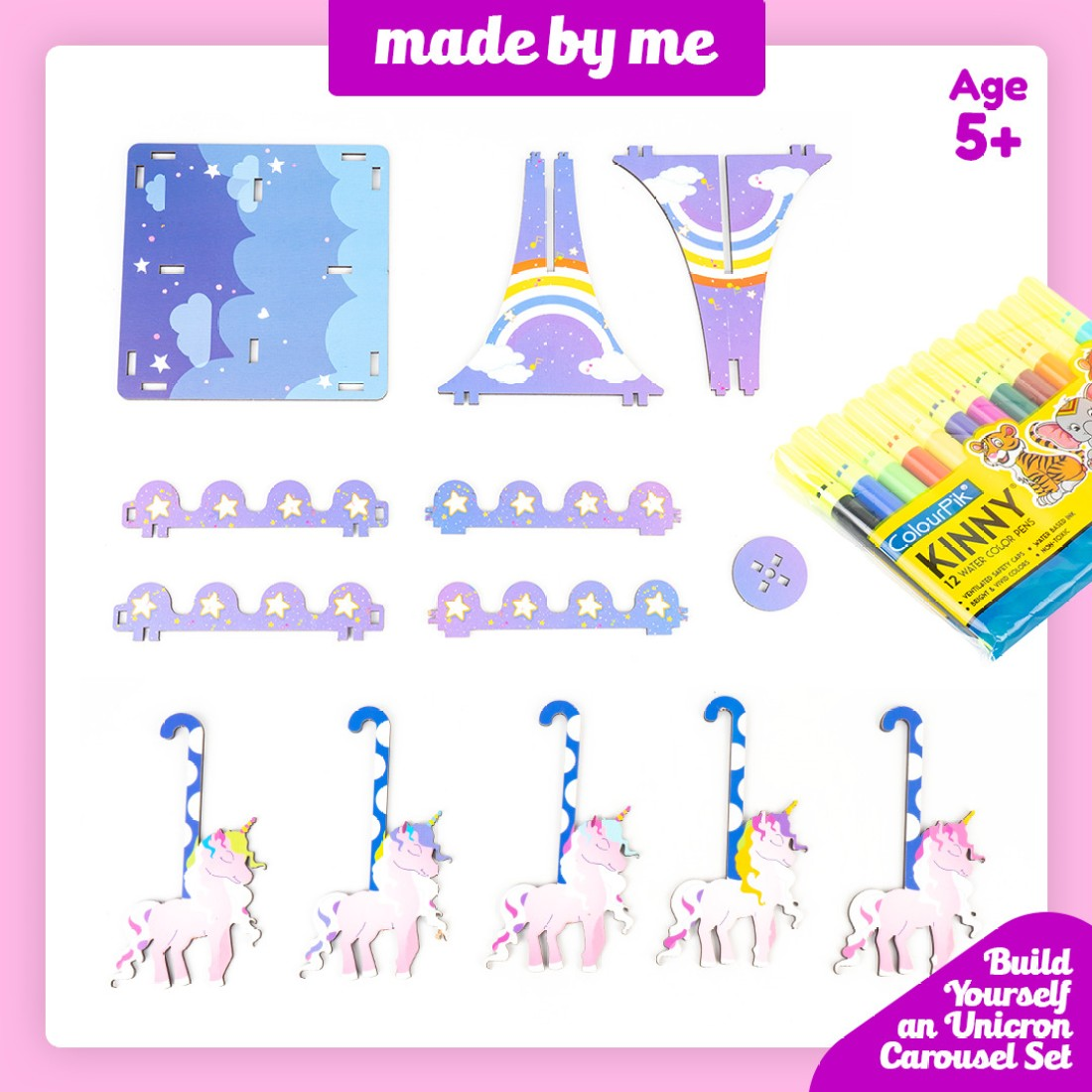 MGC RATNA'S Unicorn Carousel Color Assemble
