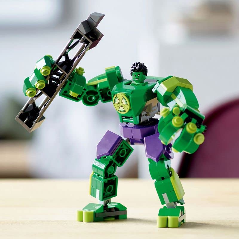 LEGO Marvel Hulk Mech Armour 76241 Building Toy Set (138 Pieces)
