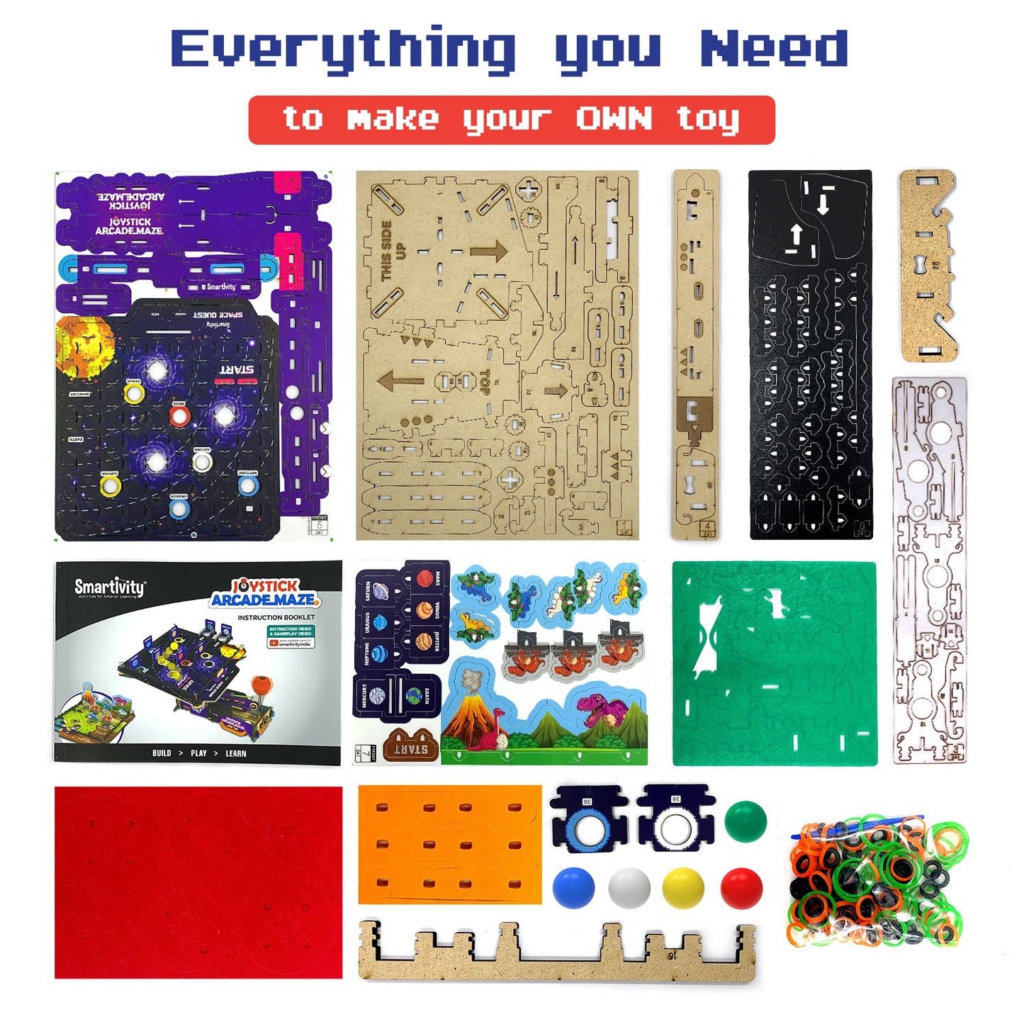 Joystick Arcade Maze | DIY STEM Construction Toy