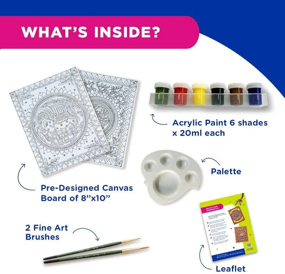 Fevicryl Madhubani Art kit