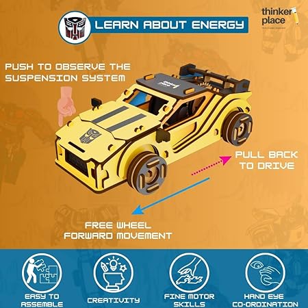 ThinkerPlace Transformers Bumblebee DIY Car Kit