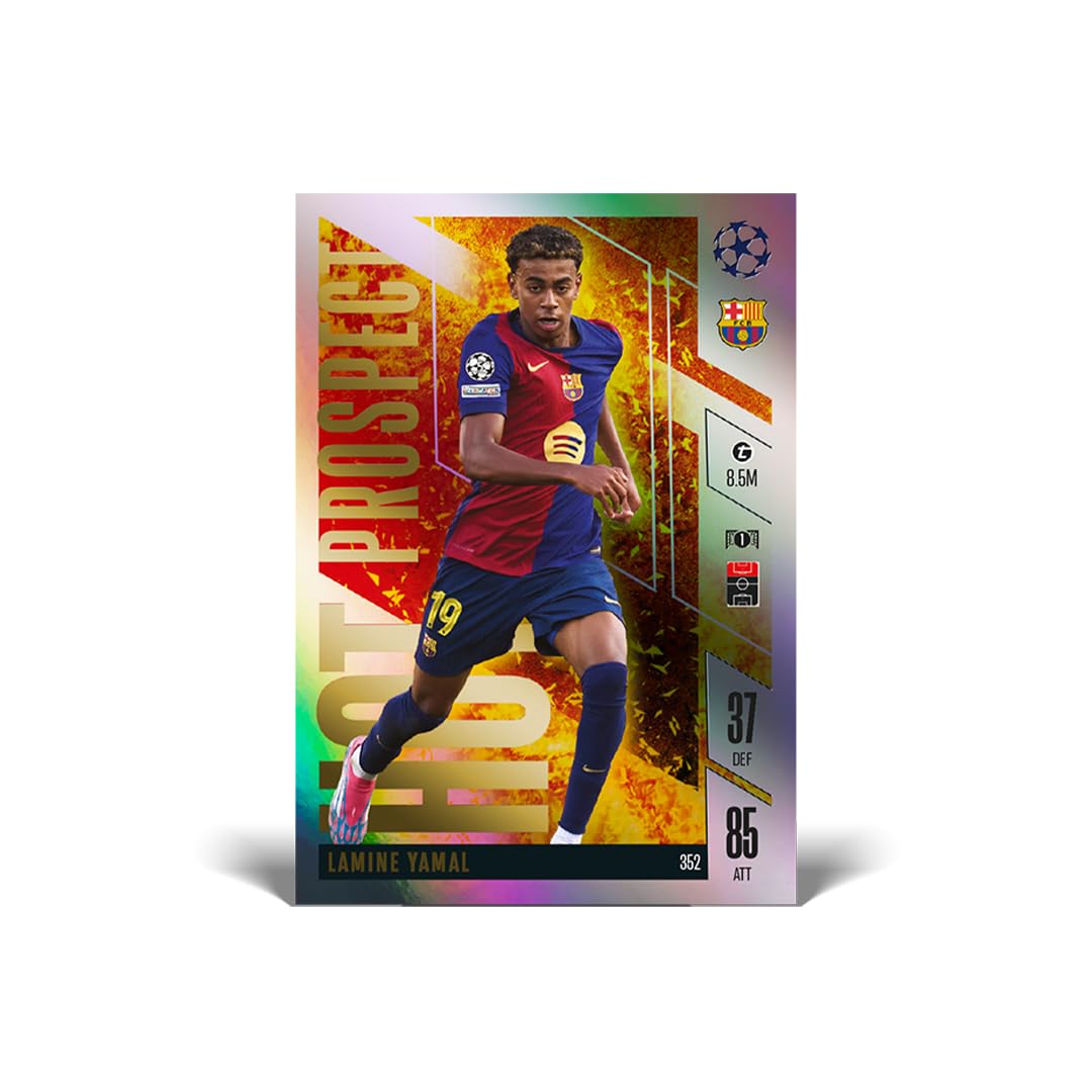 Topps UCL & WUCL Match Attax Extra 2025 Trading & Collectible Card Game (Mega Tin #1 - Box Office Ballers)