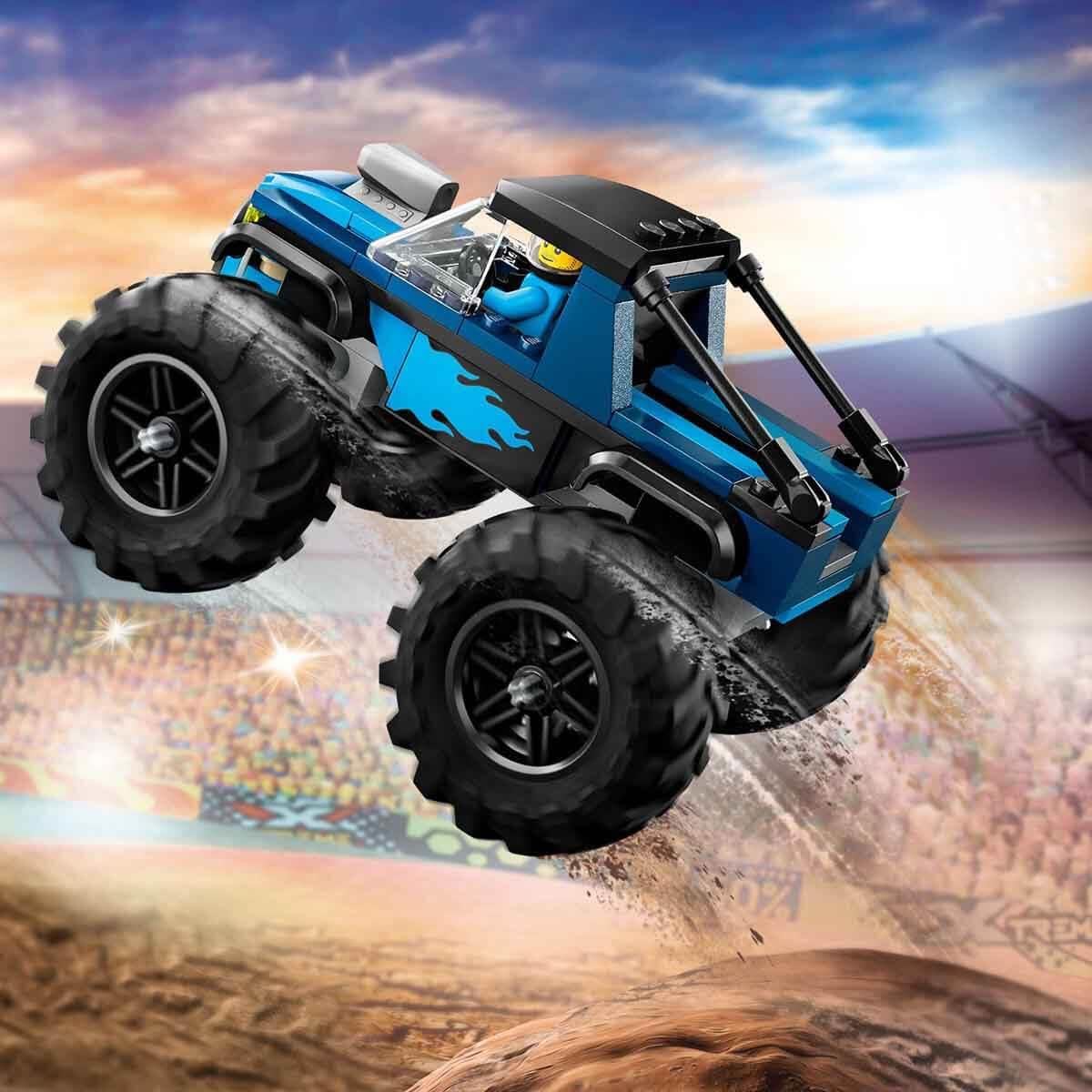 LEGO City Blue Monster Truck Off-Road Toy 60402 (148 Pieces)