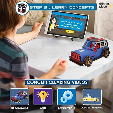 Thinker Place Transformers Optimus Prime DIY Car Kit