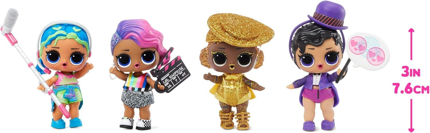 L O L Dance Dance Dance Dolls with 8 Surprises Including Doll Dance Floor That Spins, Dance Move Card and Accessories - Great Gift for Girls 3+ Years