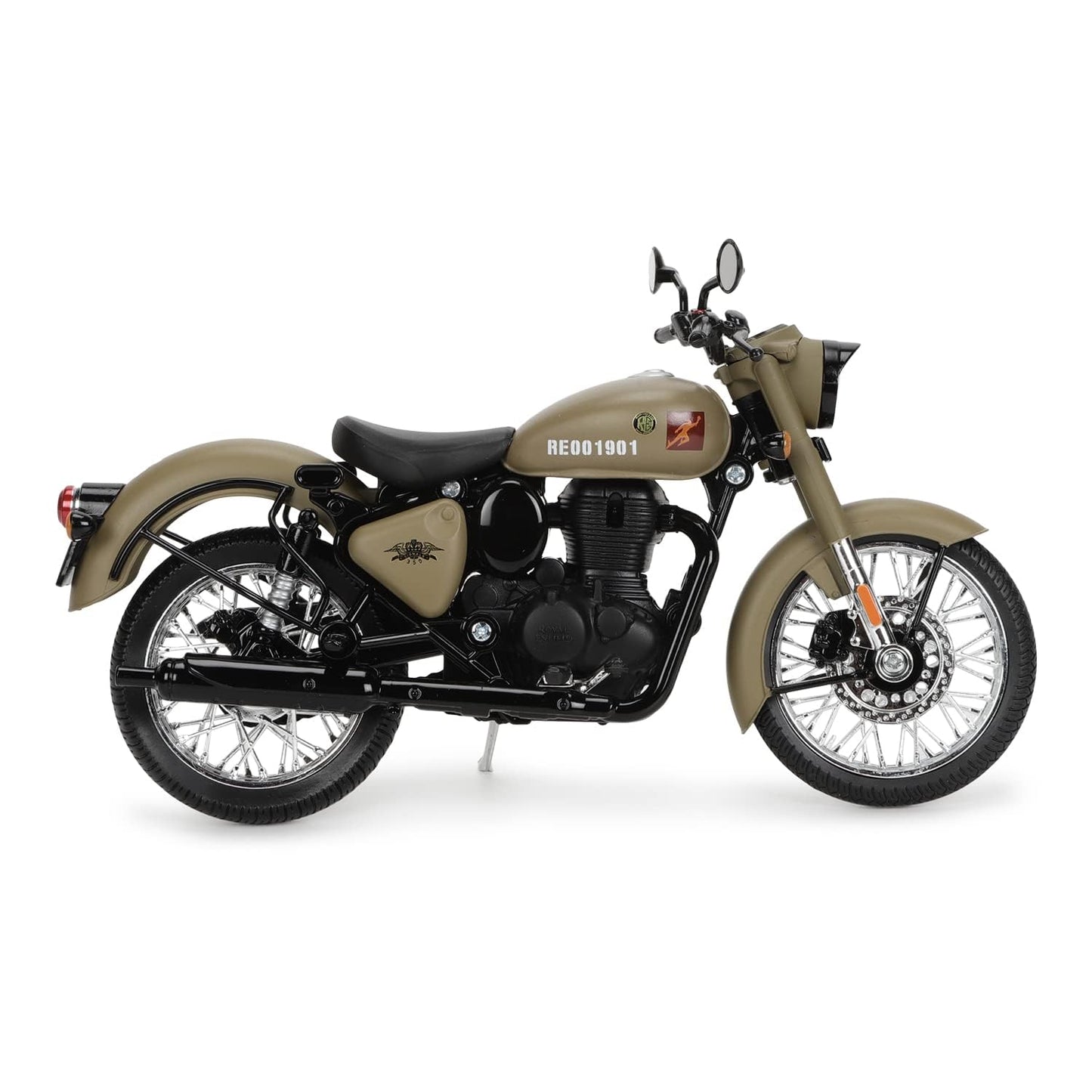 Maisto Royal Enfield Classic 350 Signals Sandstorm Scale Model : 1:12