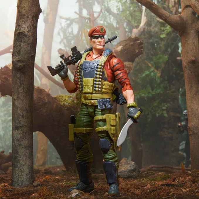 G.I. Joe Classified Series Tiger Force Flint, Collectible Action Figure, 89, 6 inch Action Figures for Boys & Girls, with 6 Accessory Pieces