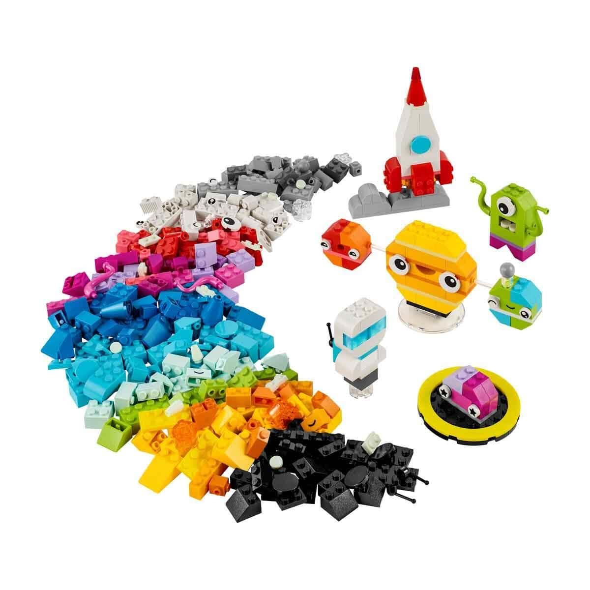 LEGO Classic Creative Neon Fun 11027 Building Toy Set (333 Pieces)