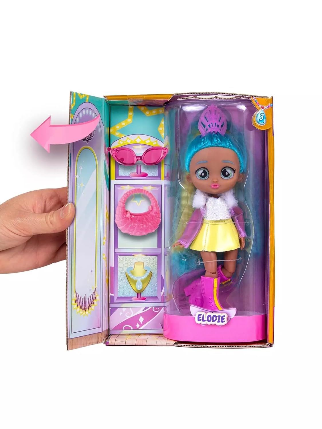 Knick Knack BFF Doll for Fashion Toy with 9+ Surprises Including Outfit and Accessories elodie