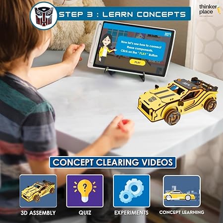 ThinkerPlace Transformers Bumblebee DIY Car Kit
