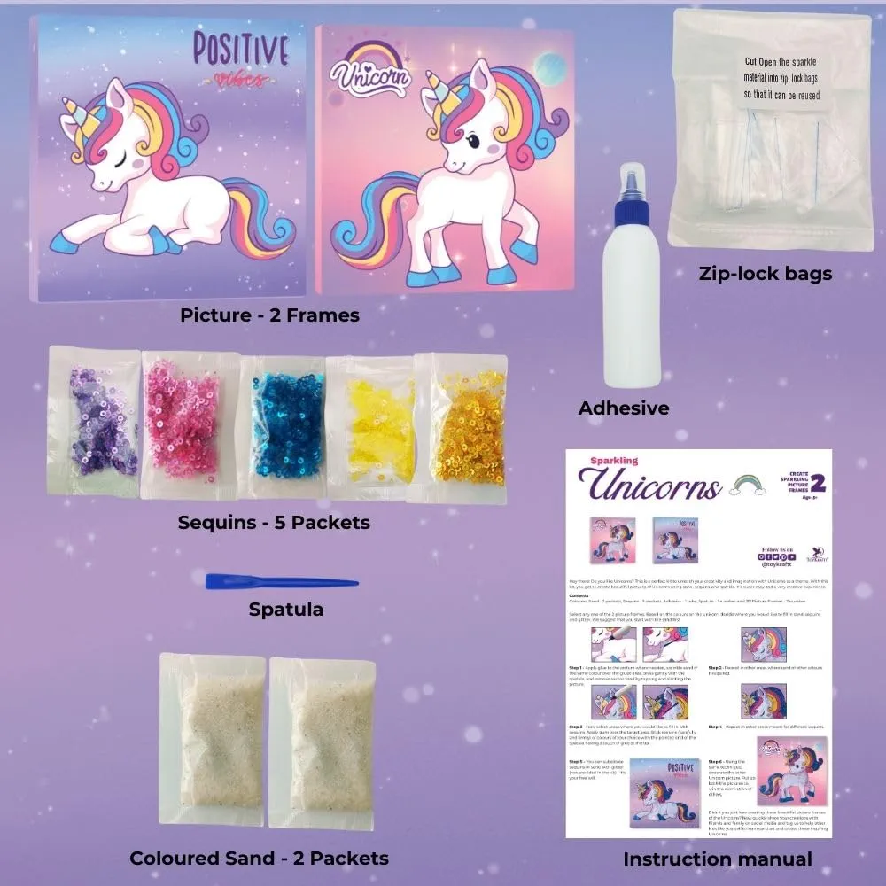 TOYKRAFTT Unicorn Toy for Girls| Art and Craft Set for Girls