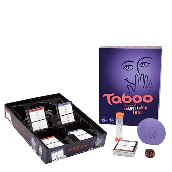 Kids Mandi Taboo Board Game - The Guessing Game for Families and Kids | Ages 13 and Up, 4 or More Players