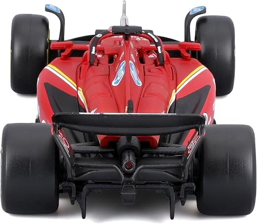 Bburago - 1/43 Scale Model Compatible with Ferrari SF24# 16 Compatible with Charles Leclerc 2024 Race Formula One Miniature