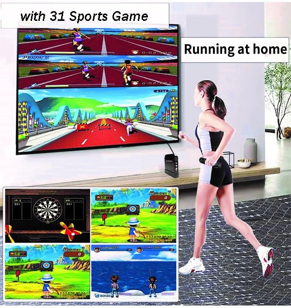 Sameo I-Play 32-Bit Motion Video Gaming Console for TV, 1036 Built In Games, 5Y+