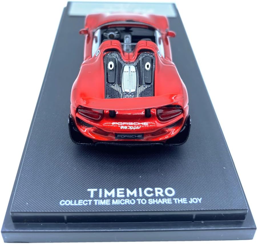 TIMEMICRO Porsche 918 Spyder 1:64 Scale Die Cast Model Car
