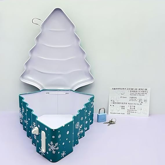 Santa Metal Piggy Bank for Kids