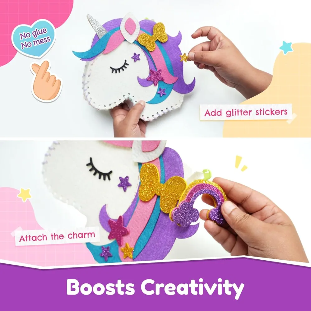 Bloomingo Art & Craft Kit - Unicorn Sling Bag