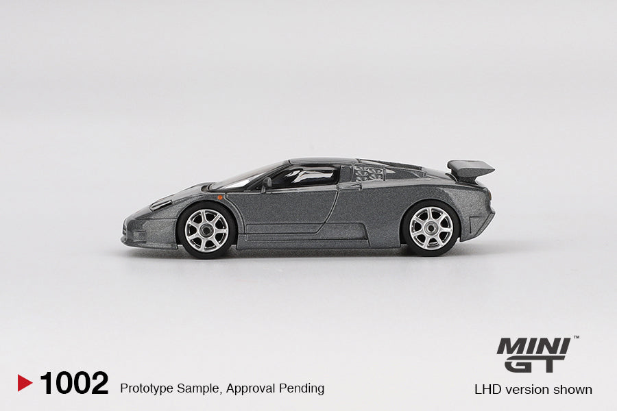 MINI GT Bugatti EB110 Super Sport Grigio Scuro
