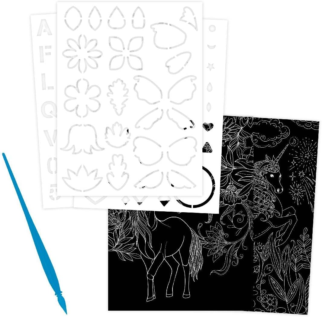 Kaleidoscope Etch Art Creation Unicorn Magic - Paperback