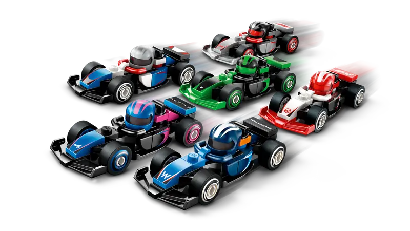 LEGO F1® Collectible Race Cars