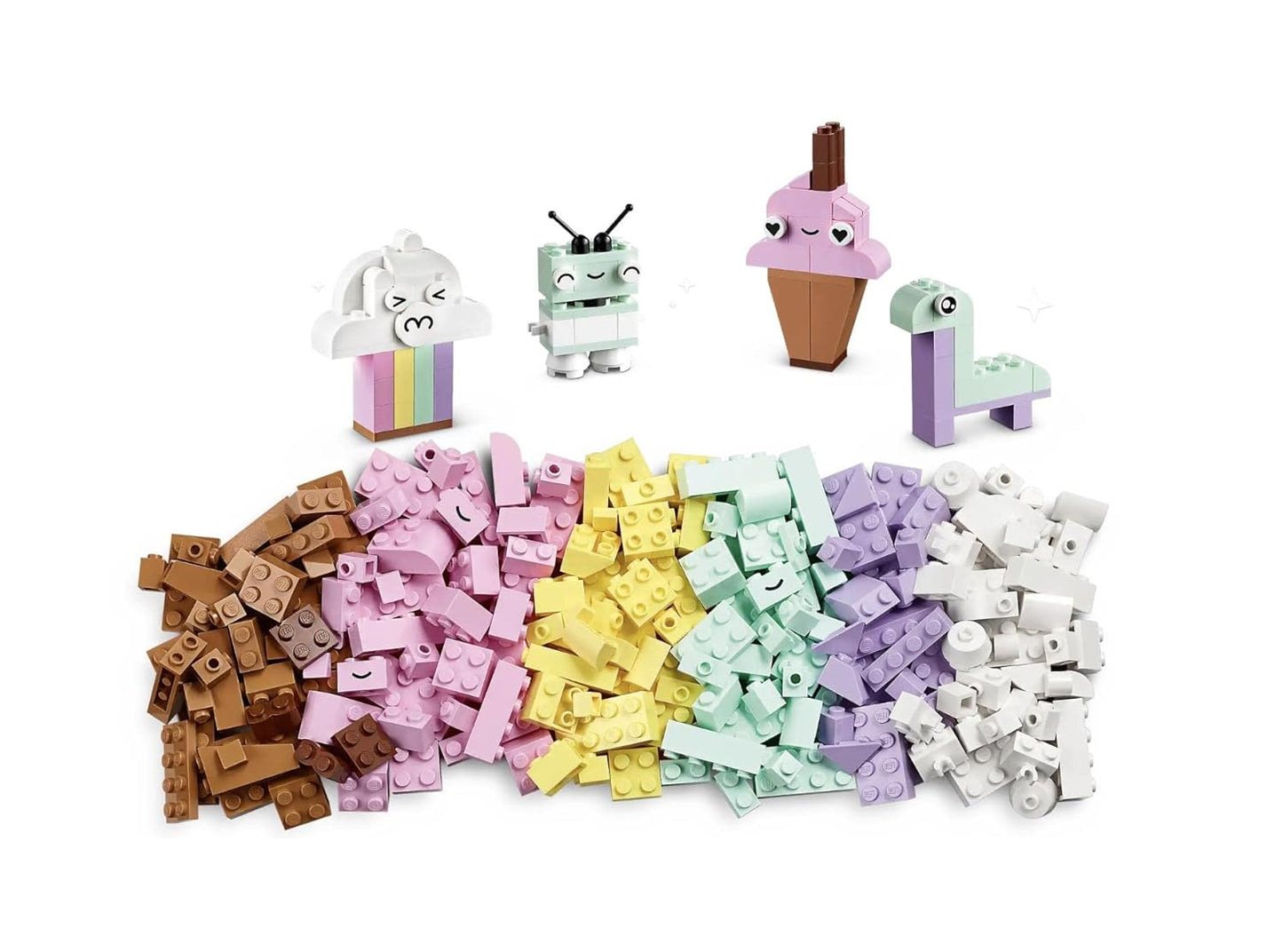 LEGO Classic Creative Pastel Fun 11028 Building Toy Set 333 Pieces Multicolour 5Y+