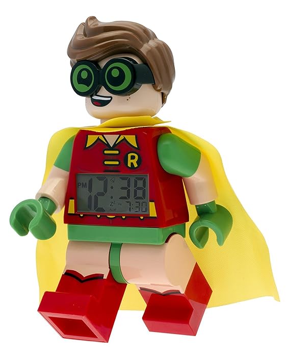 Lego Batman Movie Robin Automatic Alarm Clock