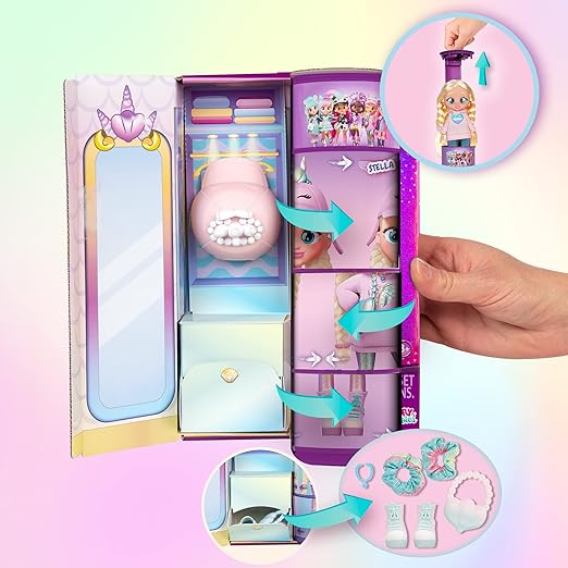 Cry Babies BFF Stella Fashion Doll 7.8 Inch Doll