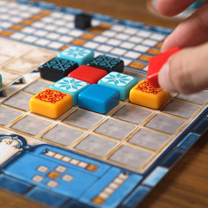 Azul Board Strategic Tile-Placement Game for Family Fun