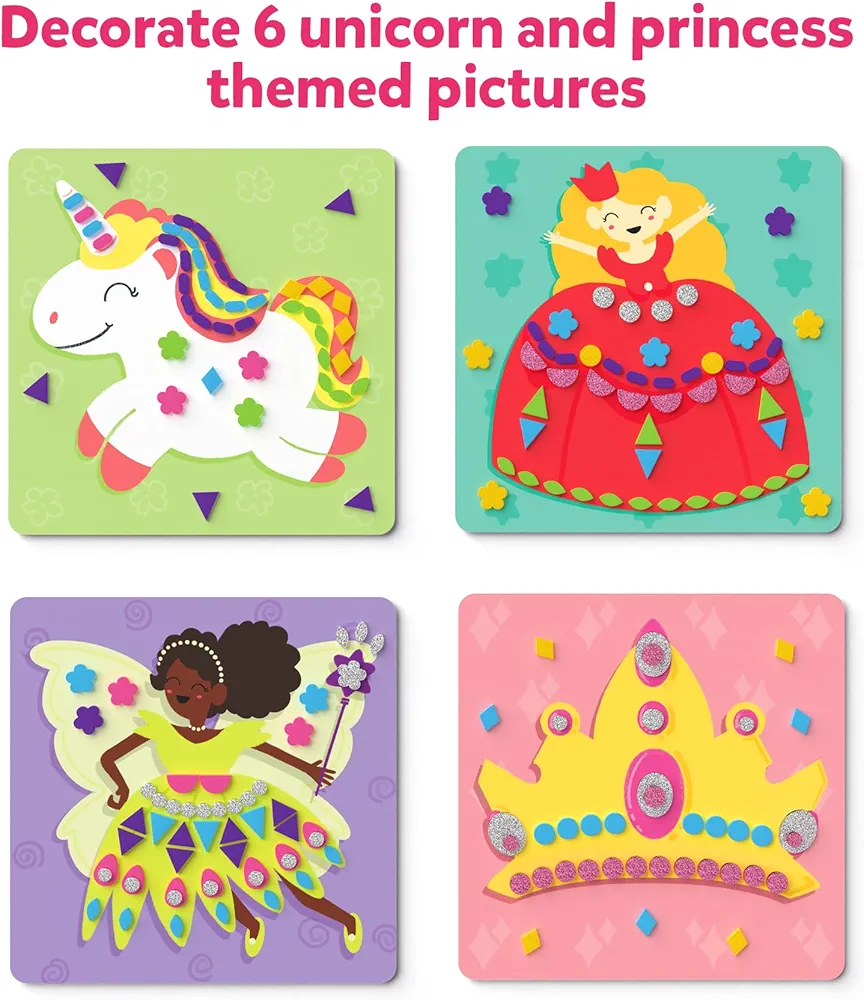 New Skillmatics Art Activity - Fun with Foam Unicorns & Princesses