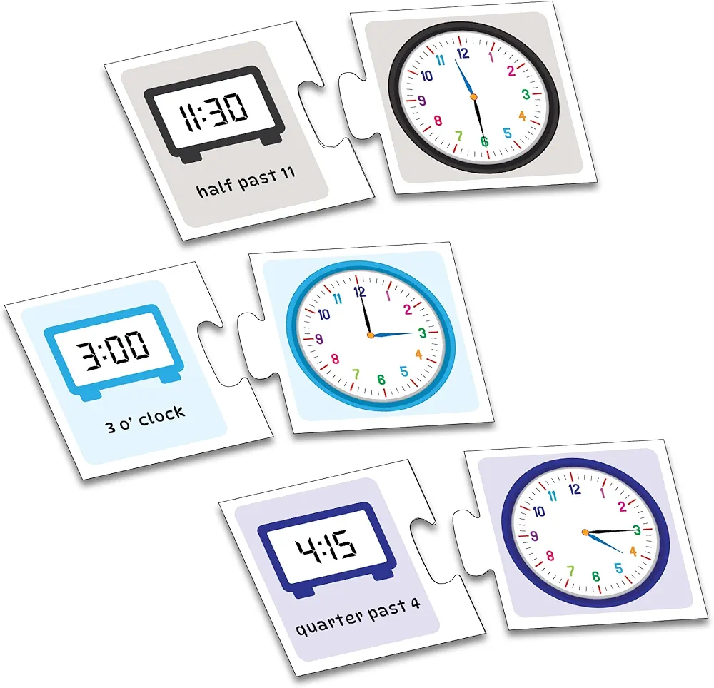 BOOKFORD Whats The TIME Jigsaw Puzzles