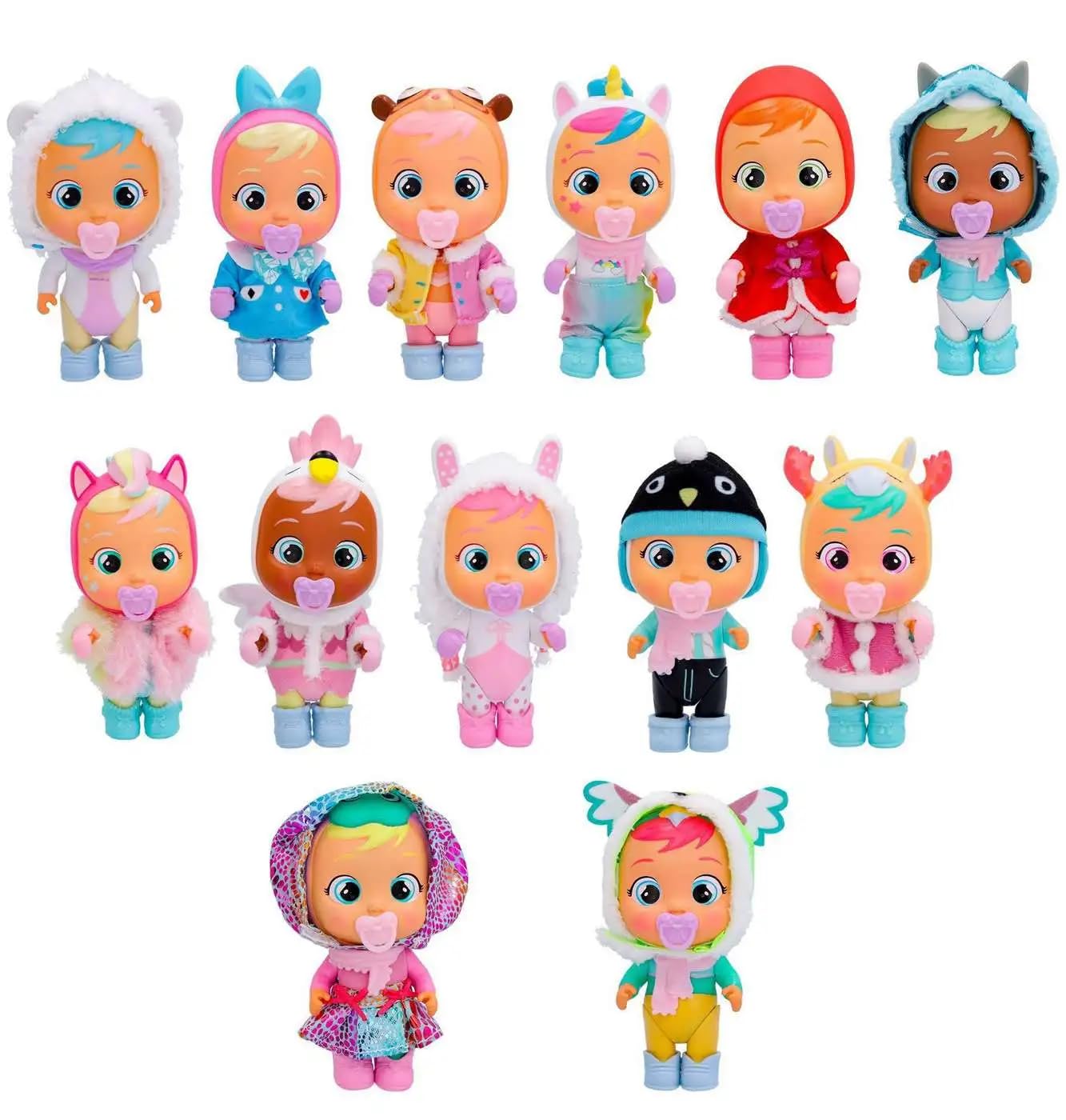 Cry Babies Magic Tears Story House - Collectible surprise fairy tale's doll crying real tears with a Pet, Outfits & Accessories in a story house capsule; Figures for girls & boys 3 years and up