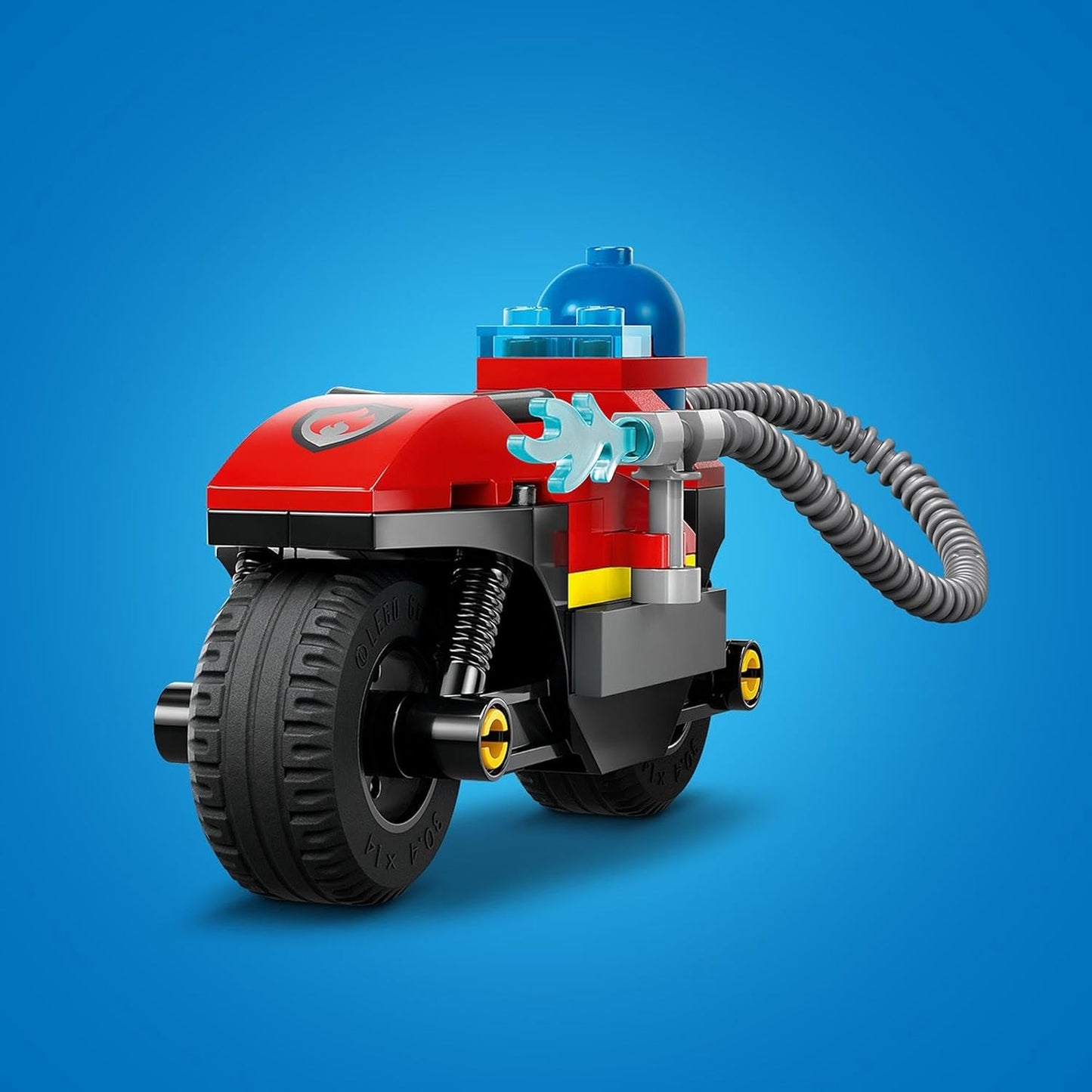 LEGO City Fire Rescue Motorcycle Building Set 60410 (57 Pieces)