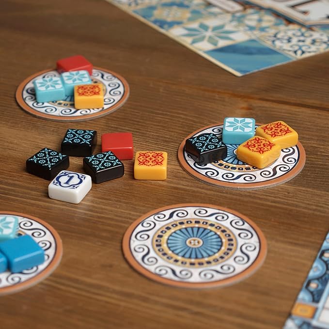 Azul Board Strategic Tile-Placement Game for Family Fun